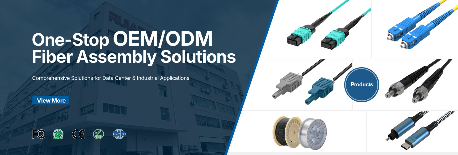 Qualité Câble de correction de fibre de MTP MPO Usine