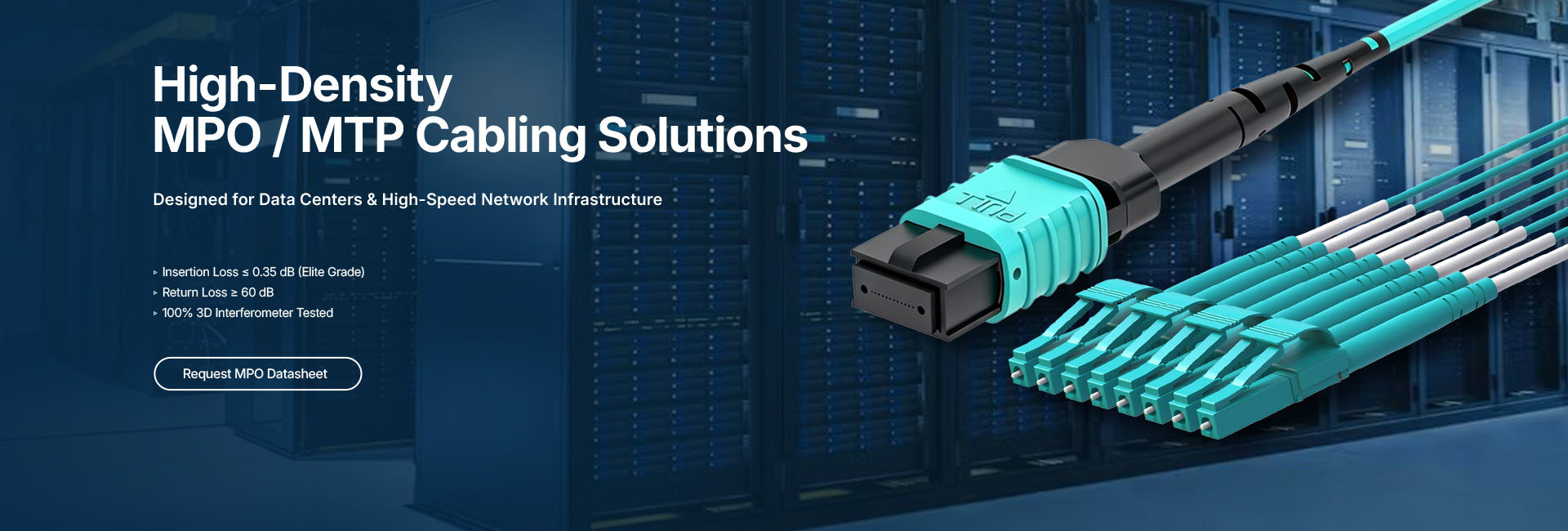 Qualité Câble de correction de fibre de MTP MPO Usine