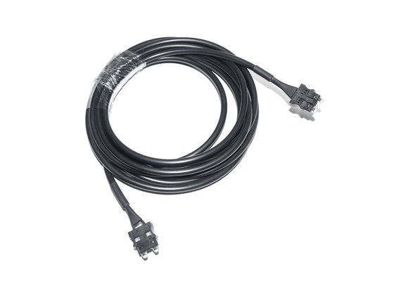 Anti couleur noire électromagnétique de câble optique de fibre de plastique de la vibration PMMA anti