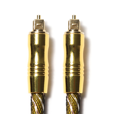acheter Câble Audio optique TOSLINK OD 7.0 filet tressé en Nylon 4K Ports plaqués or son HiFi pour amplificateur de caisson de basses Audiophile online manufacture