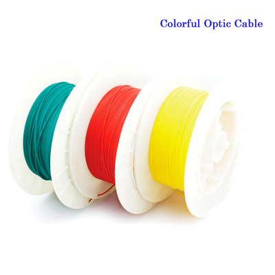 acheter Polyoléfine ignifuge polyoléfine en plastique polychrome de câble de fibre optique de PMMA isolé 5M/10M pour la décoration de voiture/maison online manufacture
