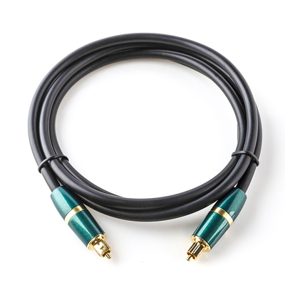 acheter Toslink Câble Optique Numérique PVC Plaqué Or Spdif Connecteur pour Soundbar TV Player 3 Couleur 1M online manufacture
