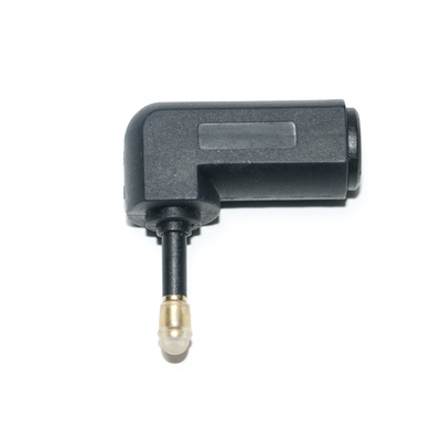 acheter Toslink Optique 90 Degrés Adaptateur D'extension De Câble Audio À Angle Droit Convertisseur Audio Stéréo 360 Rotation online manufacture