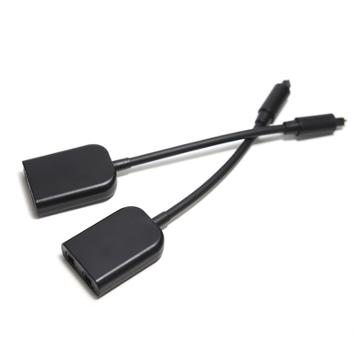 acheter Digital Toslink Fiber Optical Splitter 1 in 2 Out Audio Adapter Cable Signal Enhancement online manufacture