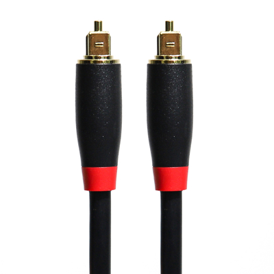 acheter Câble Toslink audio optique numérique de haute qualité prix usine 24K ABS plaqué or Ject 1.5M online manufacture