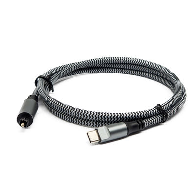 Qualité  Black Textured Shell Toslink Digital Audio Cable Usine