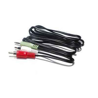 Câble Audio numérique optique RCA 2/1 connecteur Lotus double son 2M 3M 5M pour lecteur DVD PC CD