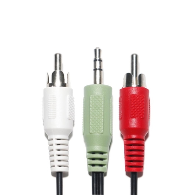 Câble Audio numérique optique RCA 2/1 connecteur Lotus double son 2M 3M 5M pour lecteur DVD PC CD