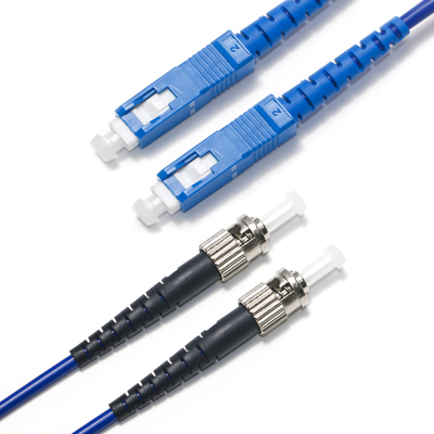 Cordon de raccordement à fibres optiques double Mode SC FC fil bleu OM3 2/2 2.0/3.0mm pour caméra de Surveillance utiliser 3M 5M 8M 10M