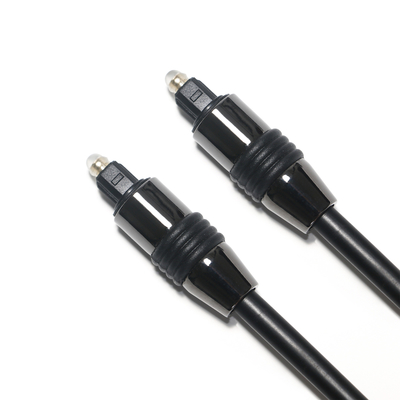 Câble Audio optique TOSLINK OD 5.0 ​​câble SPDIF numérique connecteur en plastique 1.5M 3.0M 5.0M pour barre de son MD DVD