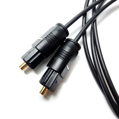 Prix ​​usine SPDIF Toslink câble Audio optique OD4.0 Ultra mince pour barre de son à la maison/Mini CD 1.5M 2M