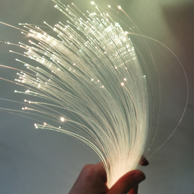 [Prix d'usine] POF QH1000-10/A Lumière de fibre optique en plastique PMMA à 9 noyaux pour la décoration de voiture/maison