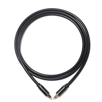 Toslink OD4.0 câble Audio optique numérique 24K connecteur en métal pour Home cinéma barre de son TV lecteur DVD 1M 3M 5m