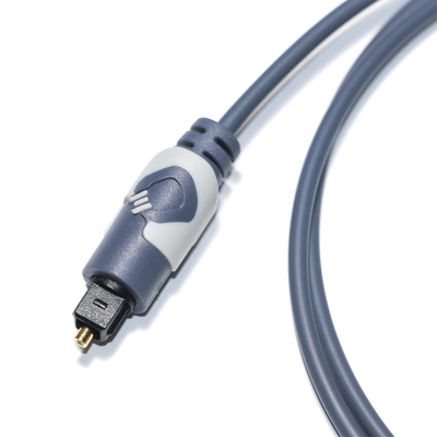 Câble audio numérique Toslink OD4.0 câble à Fiber optique plaqué ABS connecteur rond son HiFi pour barre de son CD Home cinéma