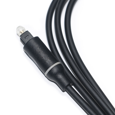 1.5M - 5M Toslink Câble numérique OD4.0 Connecteur en plastique noir pour barre de son CD Home Cinéma