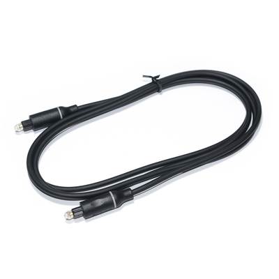 1.5M - 5M Toslink Câble numérique OD4.0 Connecteur en plastique noir pour barre de son CD Home Cinéma