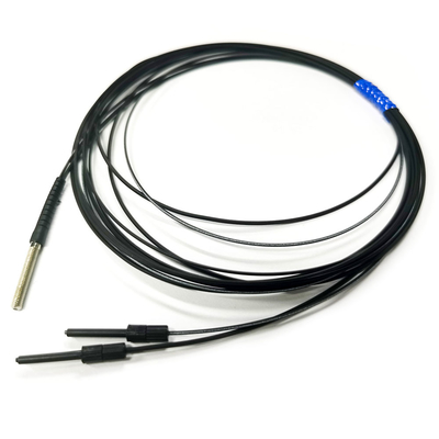 Antenne de connecteur de série M3/M4/M5 de capteur de fibre optique de réflexion diffuse 0.8mm 1m