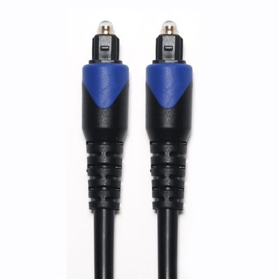 Câble numérique Audio optique TOSLINK OD6.0 connecteur ABS Port plaqué or pour lecteur CD barre de son Home cinéma 1M