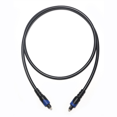 Câble numérique Audio optique TOSLINK OD6.0 connecteur ABS Port plaqué or pour lecteur CD barre de son Home cinéma 1M