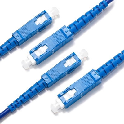 Cordon de chemin de Fiber optique de sortie d'usine noyau OD2.0 SC de modèle unique prise 2/2 pour équipement de test de caméra Minitor
