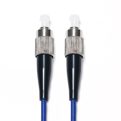 Bleu FC 1/1 OM3 de noyau de mode unitaire de corde de correction de fibre pour l'équipement de test de LAN WLAN