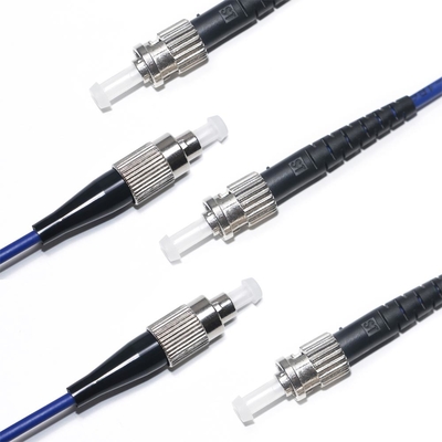 Cordon de raccordement à fibres optiques FC-ST OM3 4Mode 4Core Wire OD 2.0/3.0mm pour connecteur d'ordinateur d'intérieur de caméra de surveillance