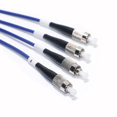 Cordon de raccordement à fibres optiques FC-ST OM3 4Mode 4Core Wire OD 2.0/3.0mm pour connecteur d'ordinateur d'intérieur de caméra de surveillance