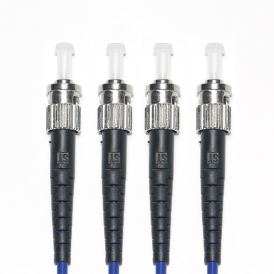 Cordon de raccordement à fibres optiques FC-ST OM3 4Mode 4Core Wire OD 2.0/3.0mm pour connecteur d'ordinateur d'intérieur de caméra de surveillance