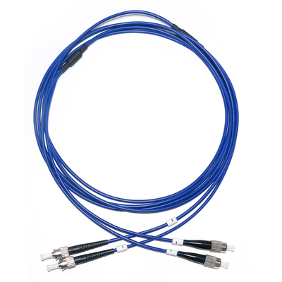 Cordon de raccordement à fibre optique monomode ST 2/2 de sortie d'usine pour la communication d'ordinateur minitor WLAN LAN