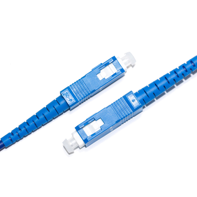 1310/1550nm bleu SC/SC 4-4 cordon de raccordement optique monocœur à quatre modes OM3 pour caméra de surveillance 3M 5M 8M 15M