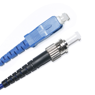 Cordon de raccordement à fibre optique double mode double cœur ST FC pour réseau de connexion LAN WLAN
