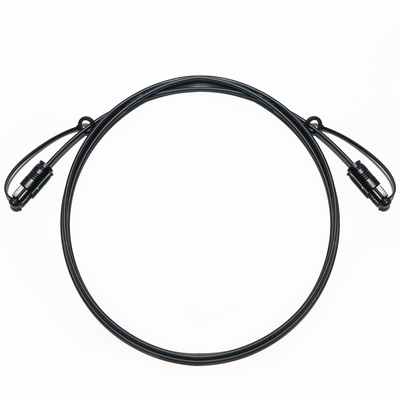 Sortie d'usine Toslink PVC noir OD4.0mm 2.2mm câble numérique à fibres de base pour mini lecteur CD barre de son