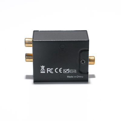 Fibre optique numérique de sortie d'usine au convertisseur audio analogique 3.5mm Toslink/SPDIF DTA10
