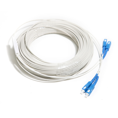 Cordon bleu FC & FC Port 5M câble optique Duplex cordon de raccordement Simplex SM FTTH 3M 5M pour la surveillance WLAN