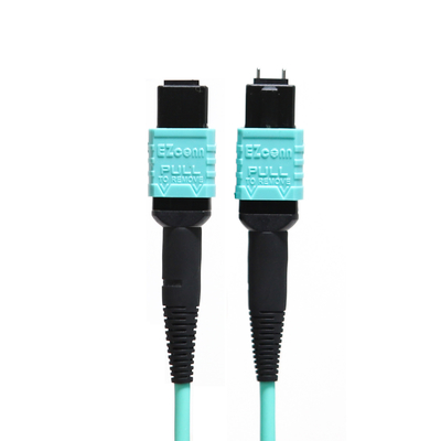 Corde de correction optique MTP/MPO de sortie d'usine bleu OM3 Duplex GR-1435-Core pour réseau WLAN
