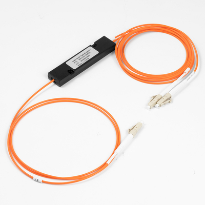 Fibre Optique Splitter Couplage Ratio LC/UPC 1x2 FBT Coupleur 1*2 FBT Multimode 850/1310nm 50/125 MM 50/50