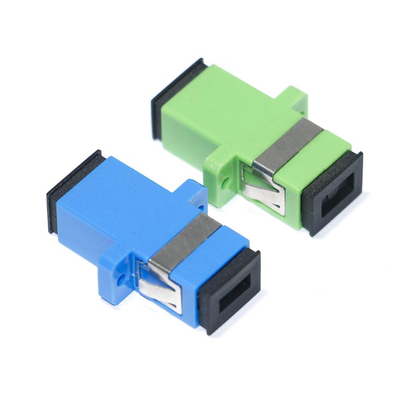 Adaptateur de connecteur de fibre optique SC SC/UPC SM Bride Monomode Simplex SC-SC APC Coupleur