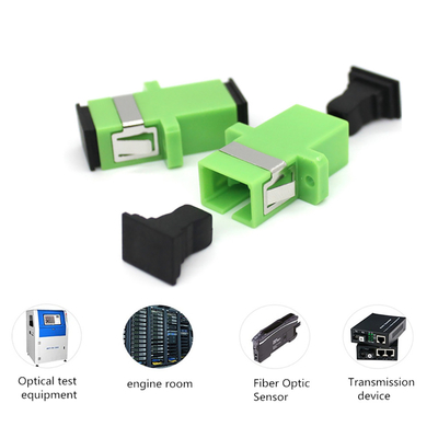 Adaptateur de connecteur de fibre optique SC SC/UPC SM Bride Monomode Simplex SC-SC APC Coupleur