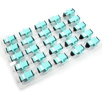 Adaptateur de connecteur de fibre optique SC SC/UPC SM Bride Monomode Simplex SC-SC APC Coupleur