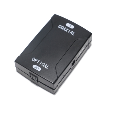 Convertisseur de fibre optique coaxial au convertisseur SPDIF optique 1,4 séparateur 4K × 2K prise en charge 3D