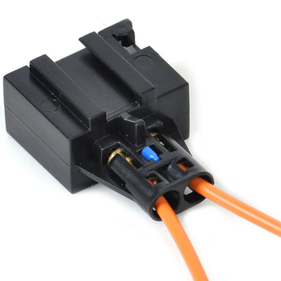 Adaptateur femelle orange de contournement de boucle de fibre optique MOST pour Mercedes BGM