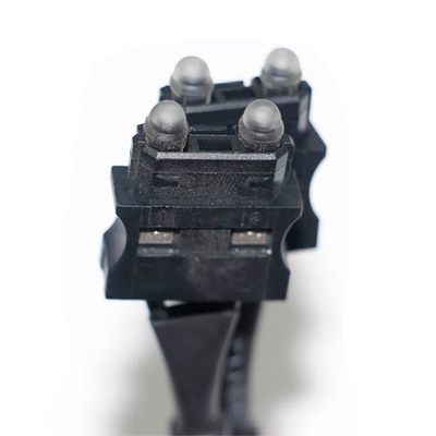 câble noir OD4.0 de fibre optique servo de 180dB/Km pour l'essai d'équipement, système servo de connecteur de machine