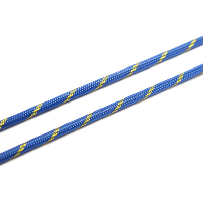 Corde de câble optique de sortie d'usine, alternative Muti Color&Patern PVC, corde de gaine LSZH tissée OD2.2/4.0/5.0/6.0