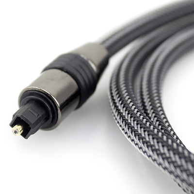 Câble Audio à Fibre optique Toslink SPDIF câble en Nylon OD4.0 1m 2m 3m pour lecteur CD DVD Blu-Ray Xbox 360 PS3 Mini disque