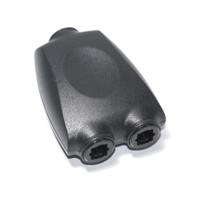 Adaptateur séparateur Audio optique Toslink numérique convertisseur fibre optique 1/2 SPDIF 1 femelle à 2 femelle