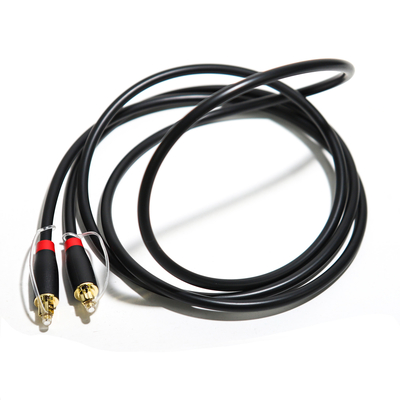 Câble Toslink audio optique numérique de haute qualité prix usine 24K ABS plaqué or Ject 1.5M