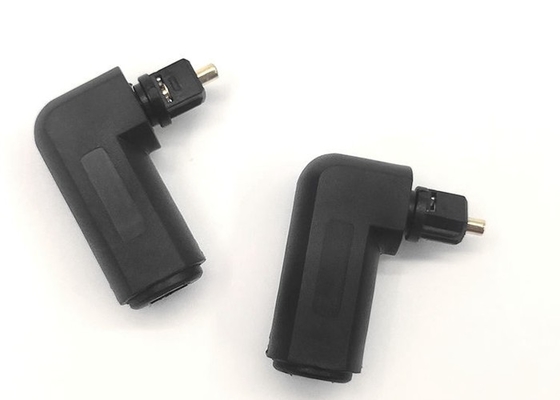 Femelle aux accessoires de fibre optique femelles adaptateur d'angle de 90 degrés