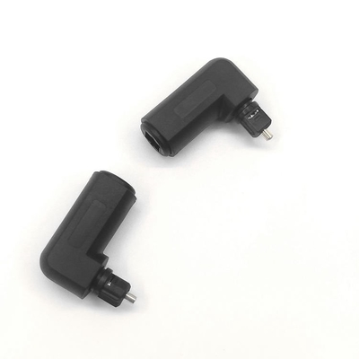 Femelle aux accessoires de fibre optique femelles adaptateur d'angle de 90 degrés