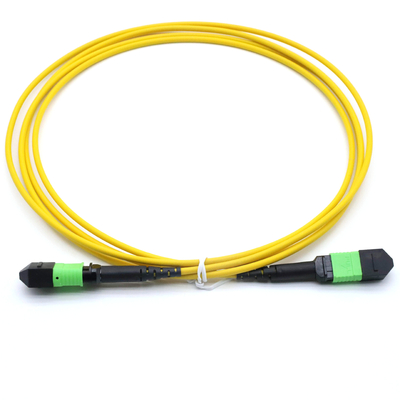 Cable de tronc MPO féminin à 12 fibres multimode MM OM3/OM4 MPO LSZH 50/125