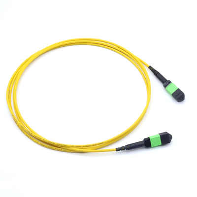Cable de tronc MPO féminin à 12 fibres multimode MM OM3/OM4 MPO LSZH 50/125